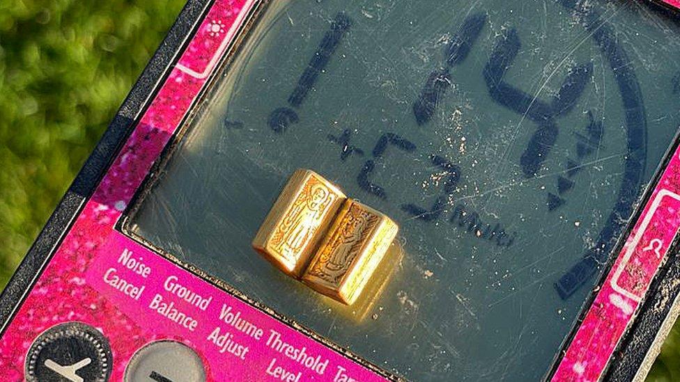 Gold book found in North Yorkshire