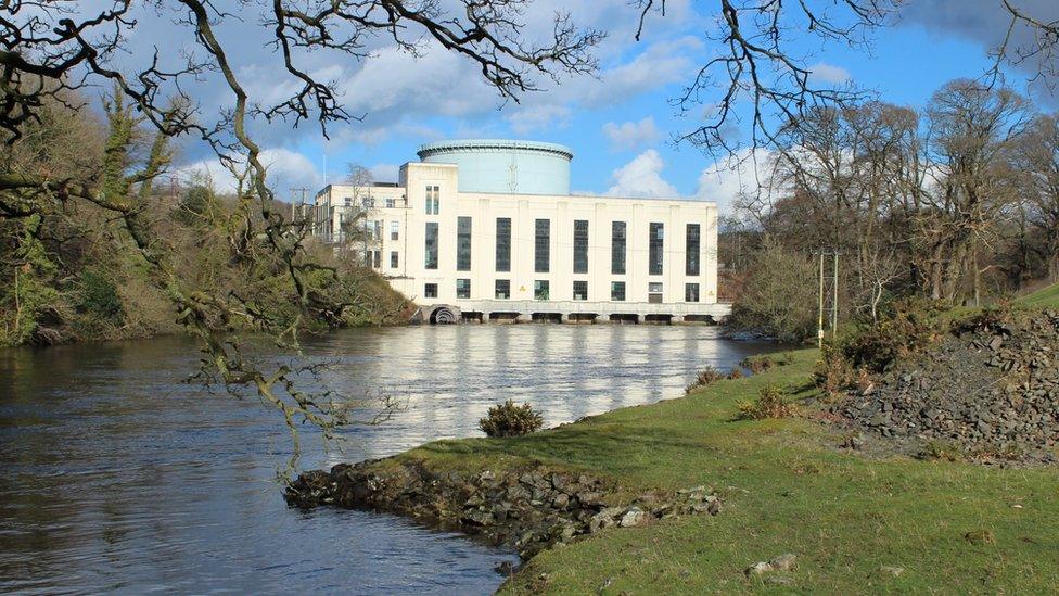 Tongland dam