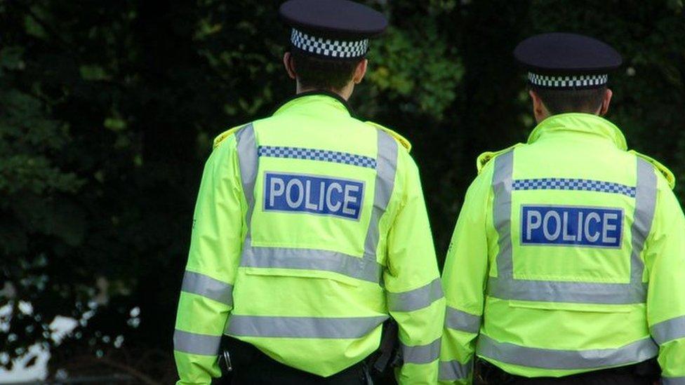 police officers on patrol