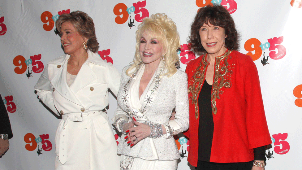 Jane Fonda, Dolly Parton and Lily Tomlin