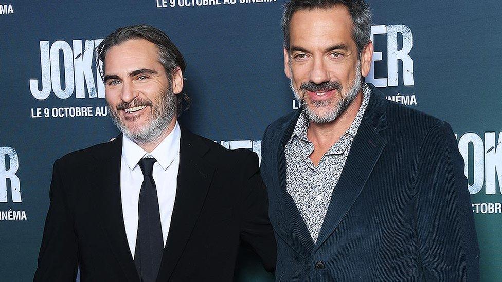 Joaquin Phoenix and Todd Phillips