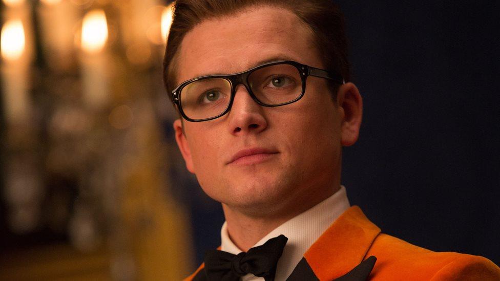 Taron Egerton in Kingsman: The Golden Circle