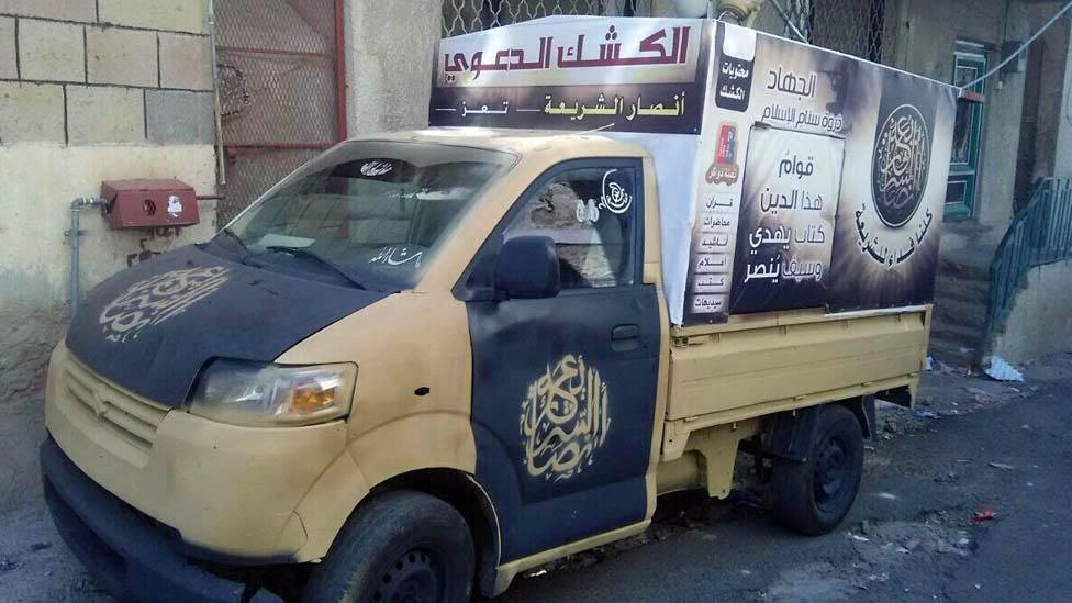 Al-Qaeda propaganda van