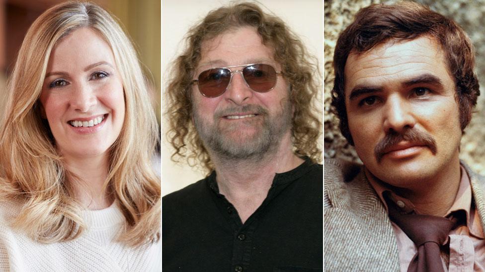 Rachael Bland, Chas Hodges and Burt Reynolds