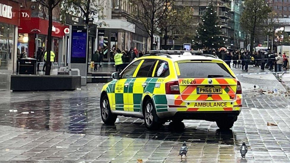 Church Street cordoned off by police