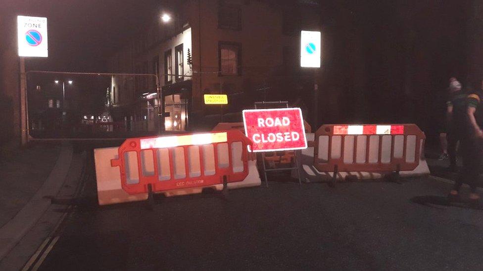 Cocker Bridge closure