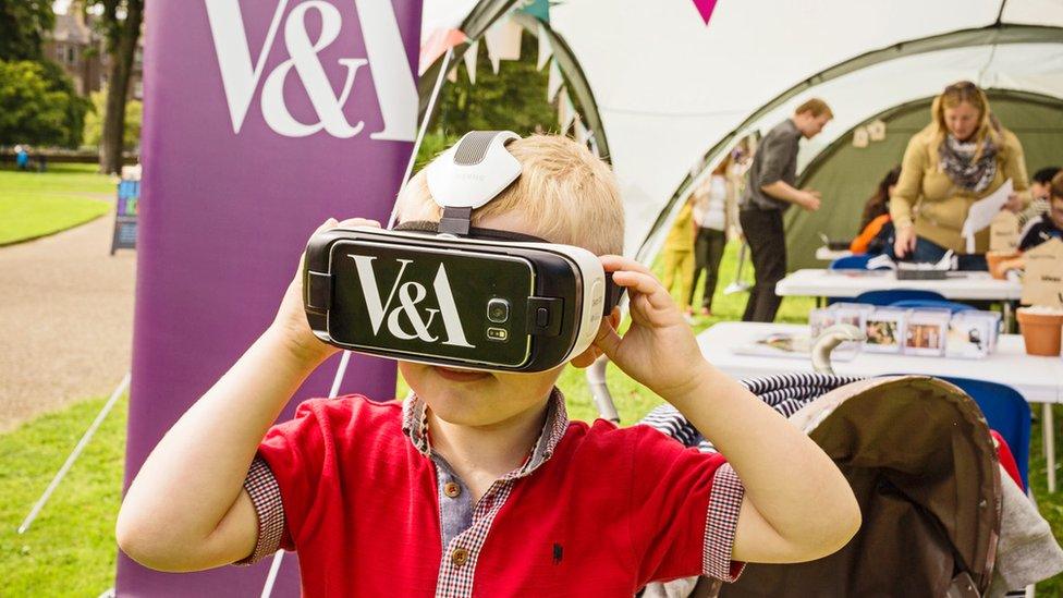 V&A Dundee virtual reality