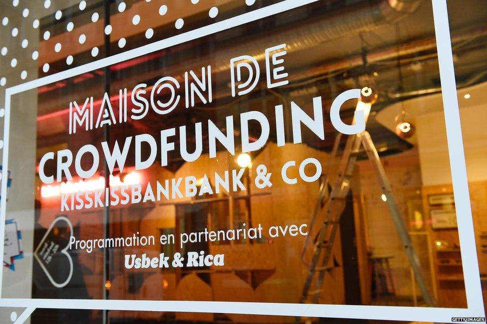 Crowdfunding office in France