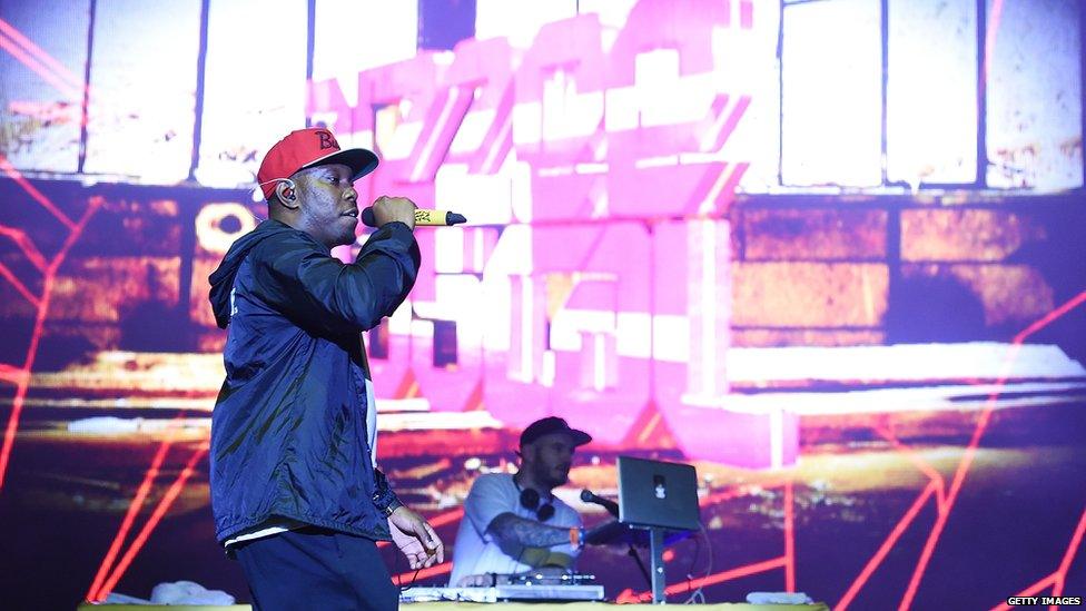 Dizzee Rascal performs at Bestival 2017 at Lulworth Castle