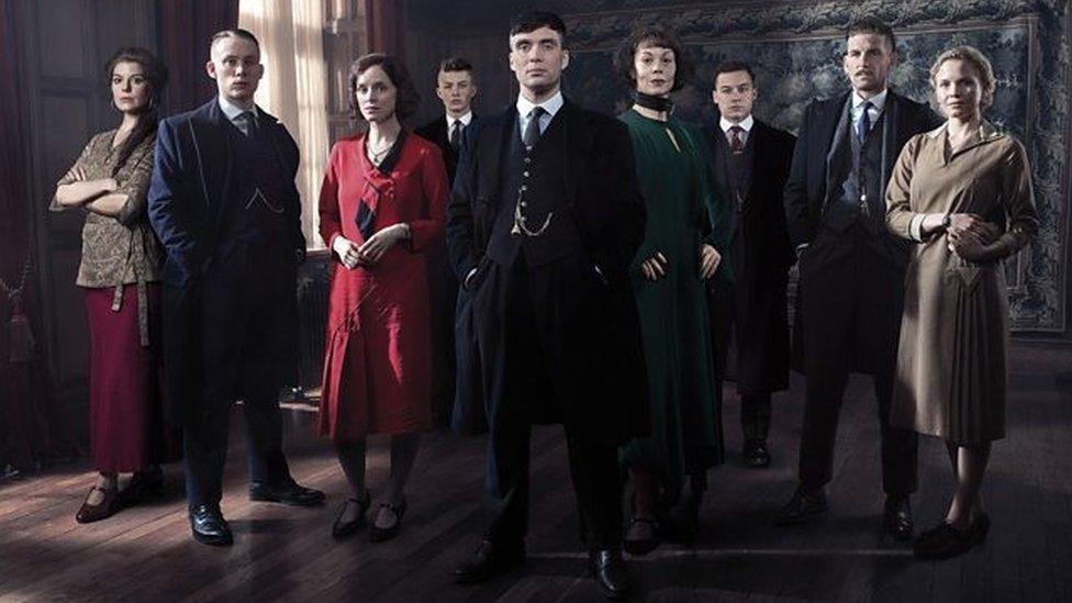 The cast of Peaky Blinders