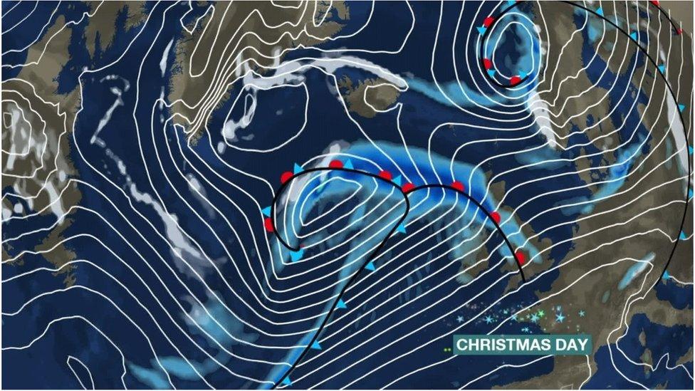 Weather warnings are in places across Ireland, north west Wales, northern England, and Scotland