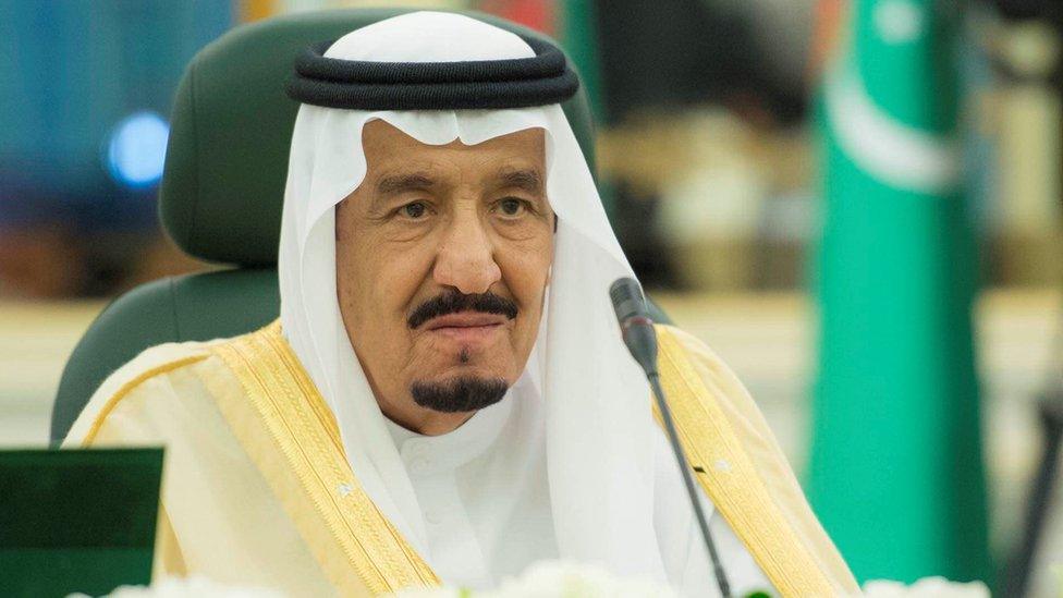 Saudi Arabia's King Salman, pictured earlier this month