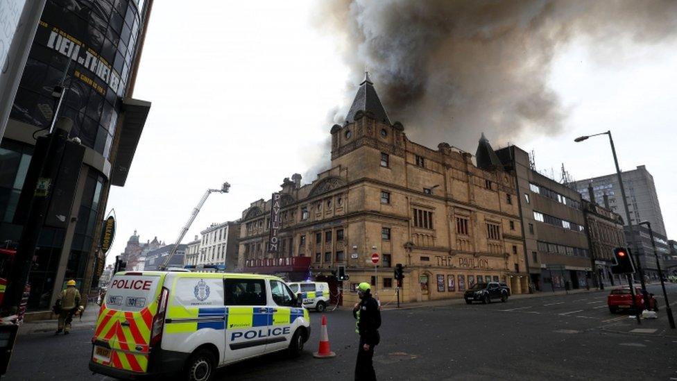 Sauchiehall Street fire