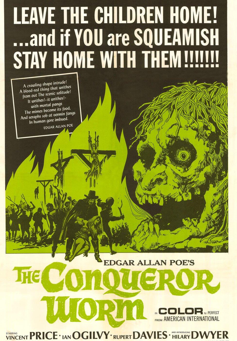 Poster for the US title of the movie Witchfinder General