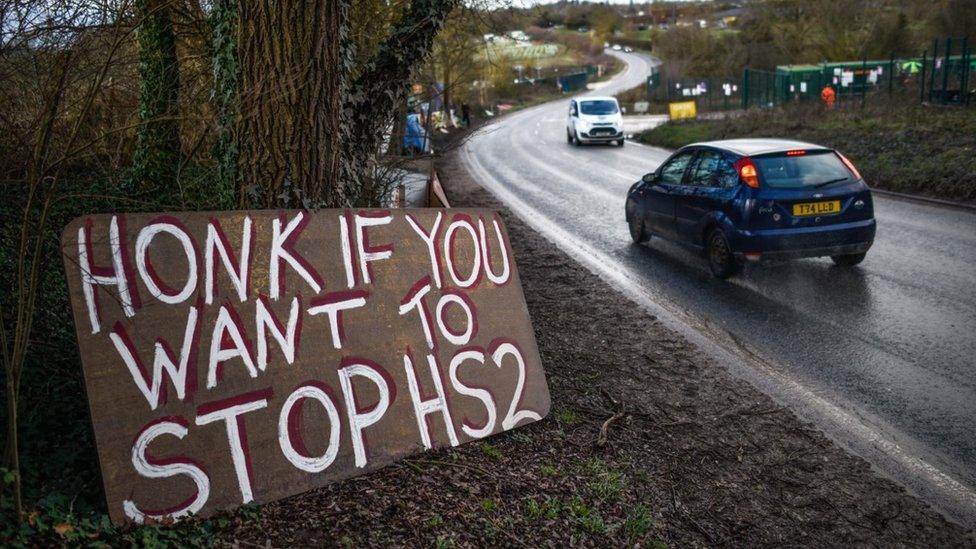 HS2-protesters