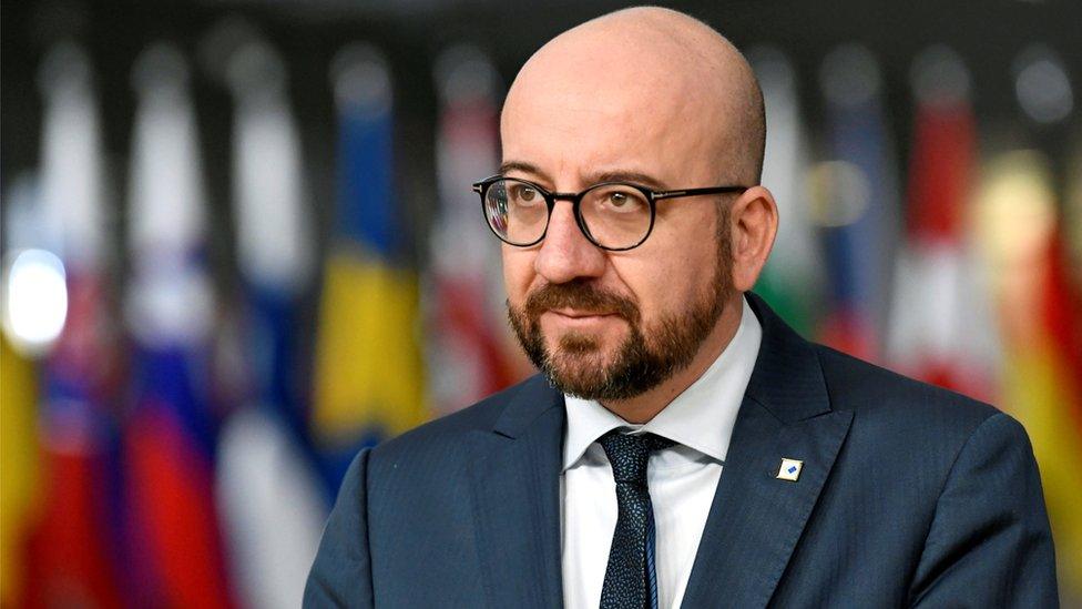 Belgian Prime Minister Charles Michel at a European Union leaders summit in Brussels, Belgium, 14 December 2018