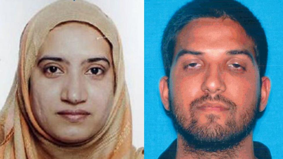 Tashfeen Malik and Syed Rizwan Farook