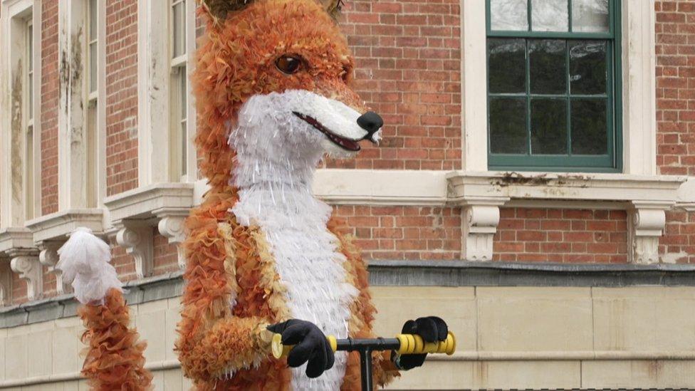 Fox puppet