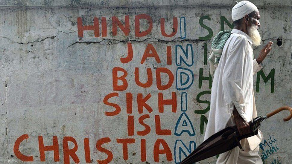 Hindus make up 80% of India's population