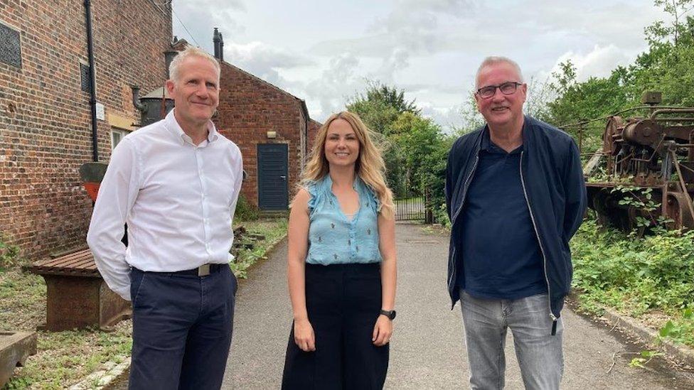 Reuben Kench, Sarah Fortune and Steve Nelson