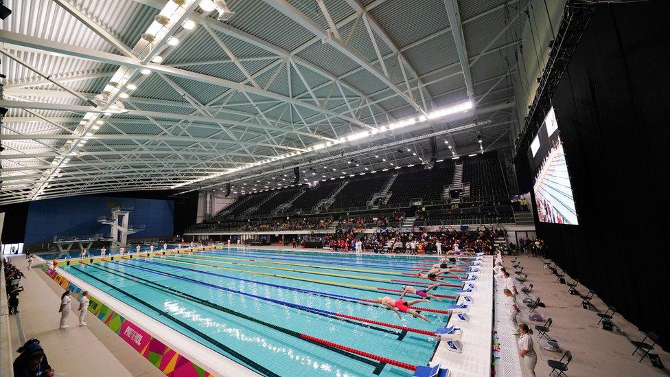 The Sandwell Aquatics Centre