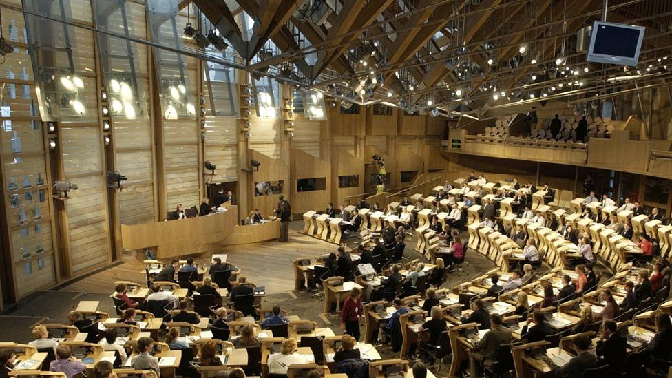 Holyrood chamber