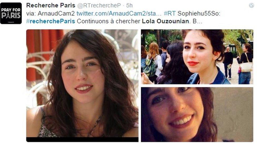 Tweet searching for Lola Ouzounian