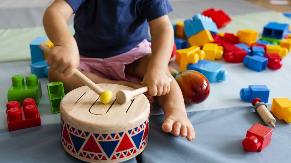 child playing