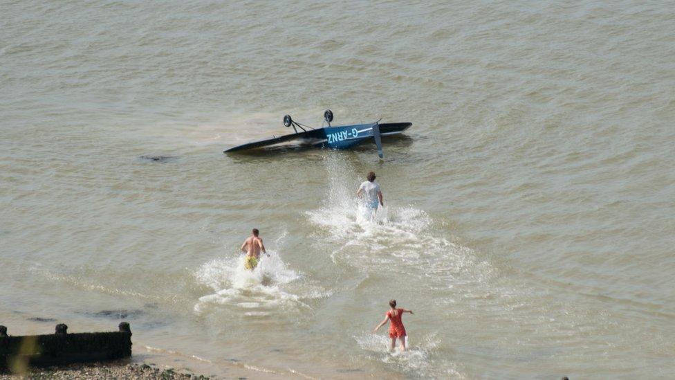 Herne Bay Air Show crash