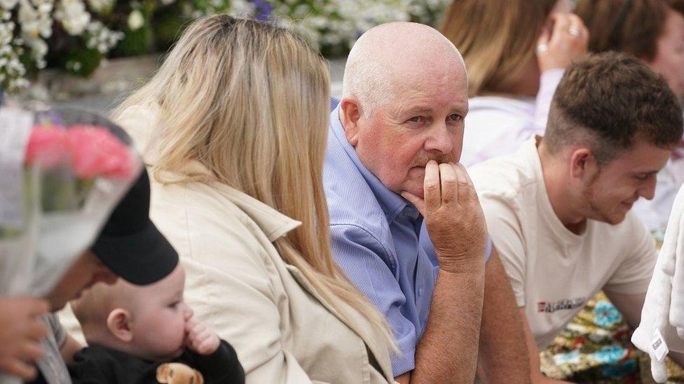 Omagh memorial garden service