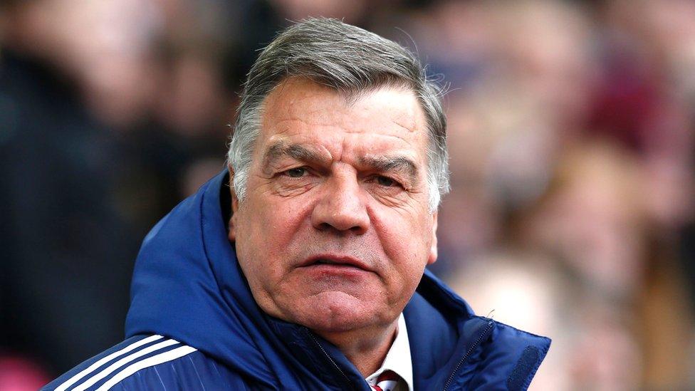Sunderland's English manager Sam Allardyce arrives ahead of the English Premier League football match between West Ham United and Sunderland at The Boleyn Ground in Upton Park, in east London on 27 February 2016.