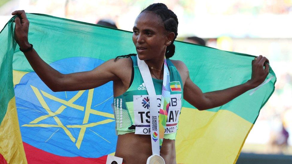 Ethiopia's Guday Tsegay