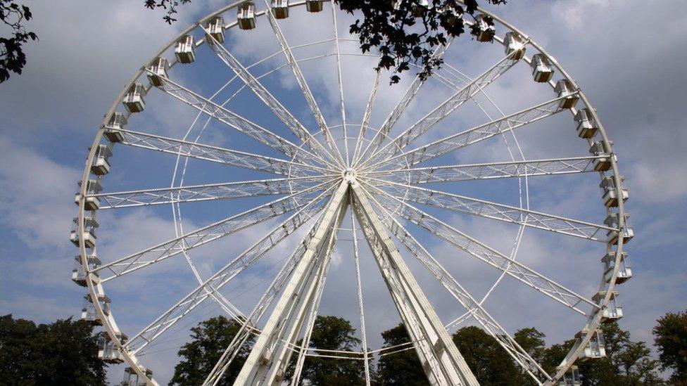 A previous big wheel in Windsor