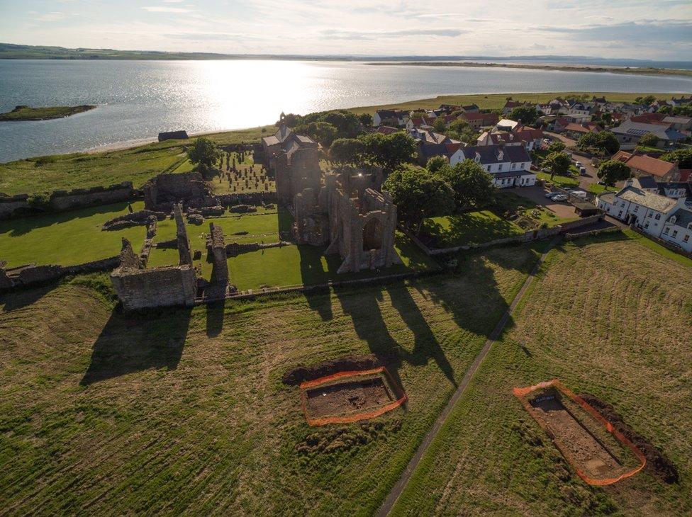 Dig Ventures digs on Lindisfarne