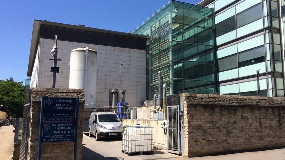 The Chemical Research Laboratory at Oxford University