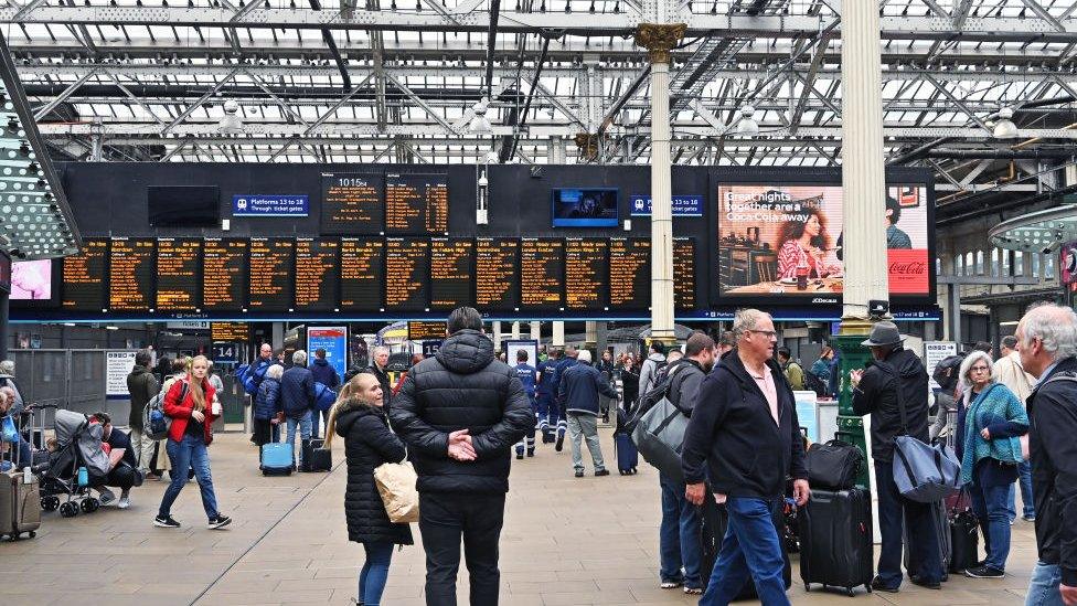 Train station (stock image)