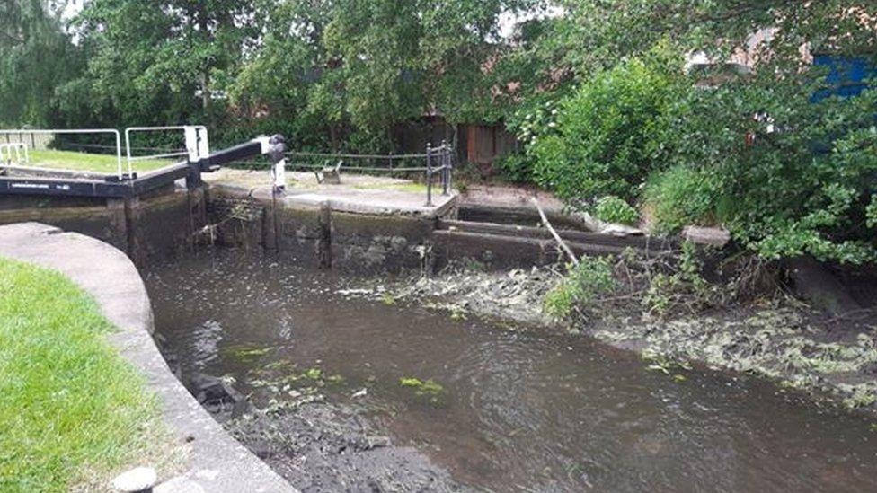 Erewash Canal damage