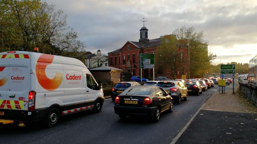 Ringway traffic jams