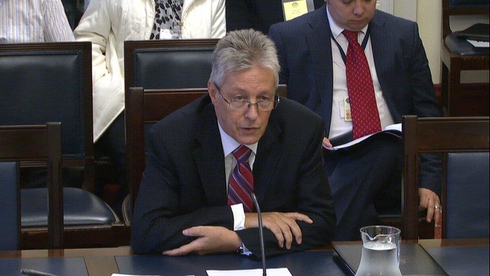 Peter Robinson at committee