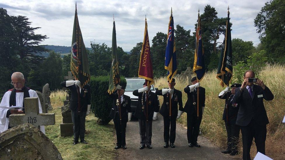 Members of the Royal Welsh regiment