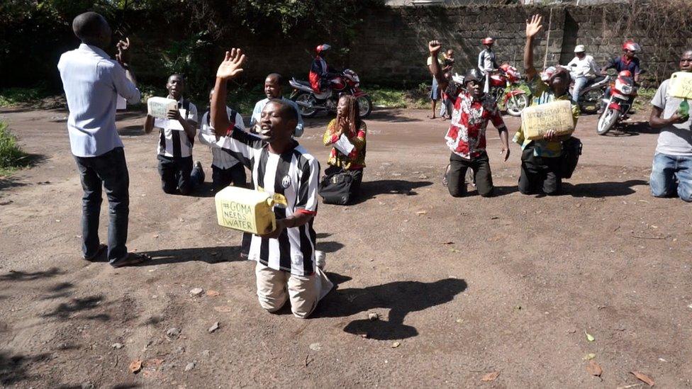 Lucha protests in Goma