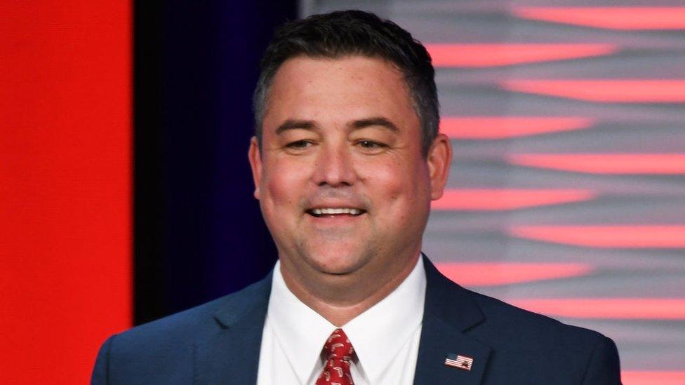 Florida GOP Chairman Christian Ziegler addresses attendees at the Florida Freedom Summit at the Gaylord Palms Resort in Kissimmee.