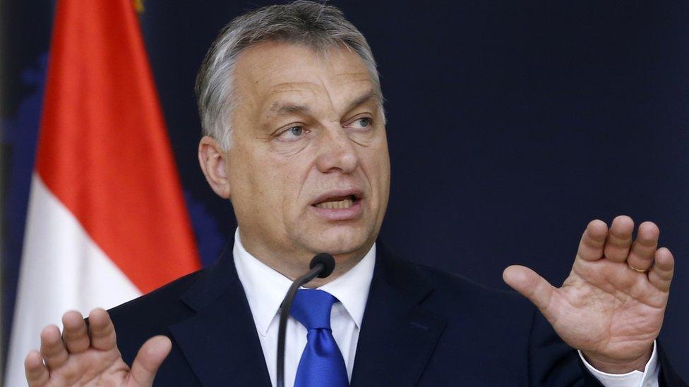 Hungary's Prime Minister Viktor Orban