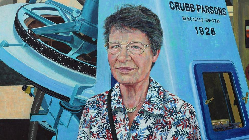 A portrait of Dame Jocelyn Bell-Burnell