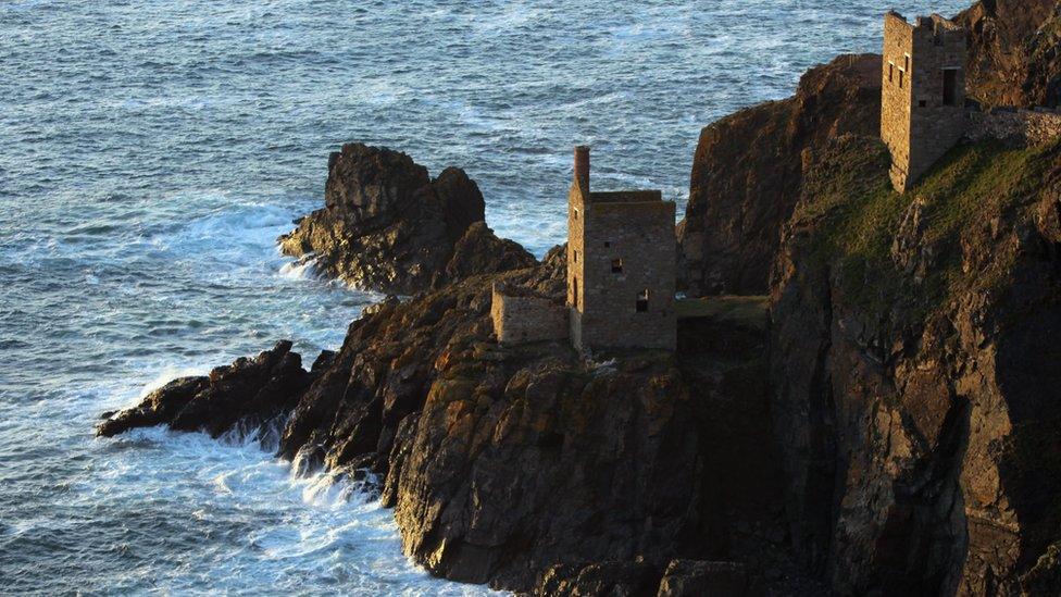 Crowns Mine near St Just, Cornwall