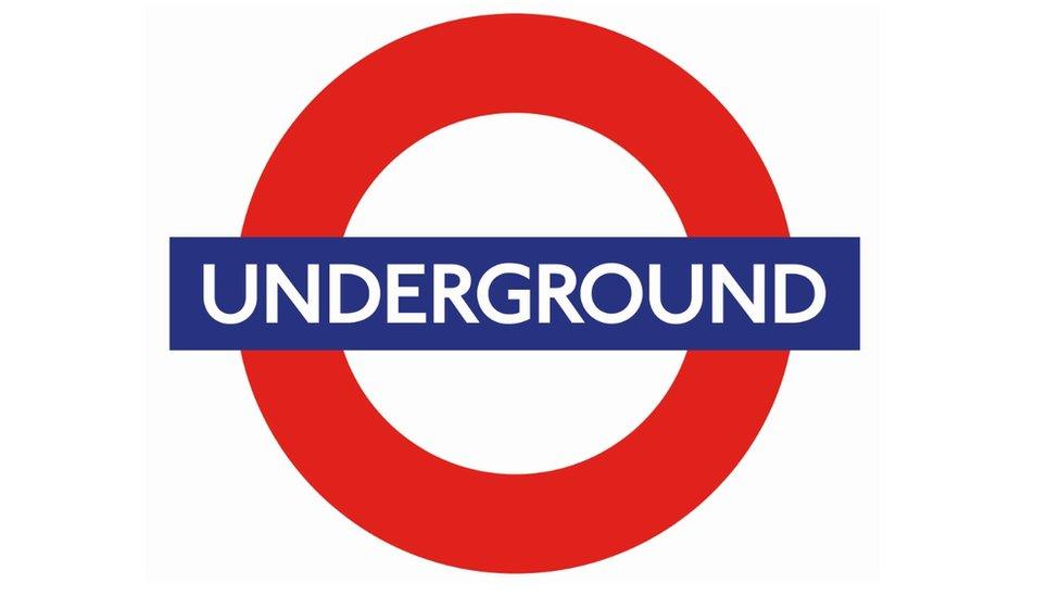 London Underground roundel with new font