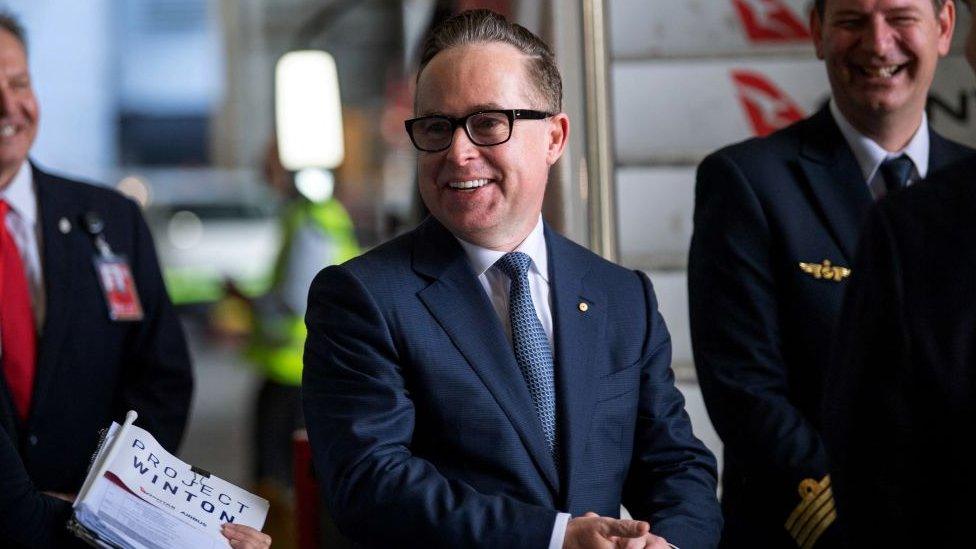 Qantas chief executive Alan Joyce