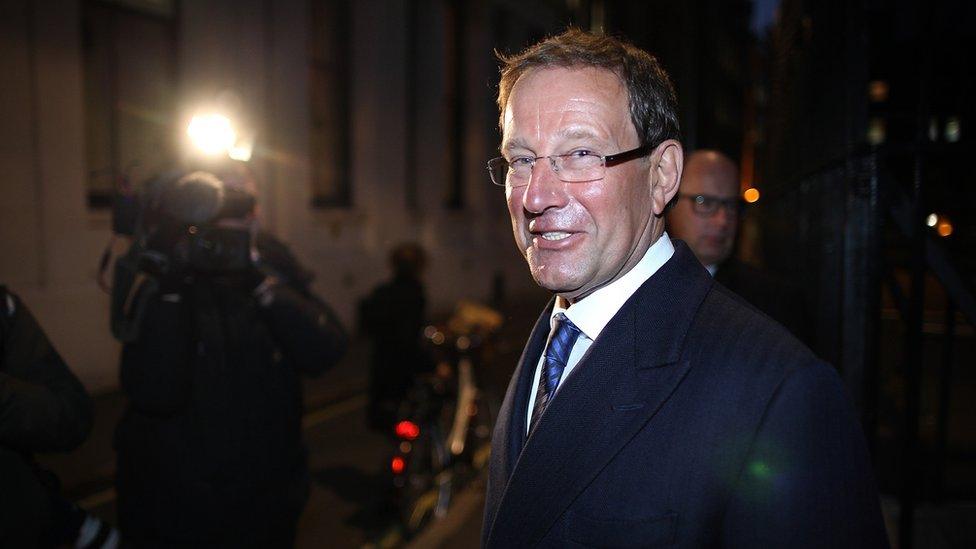 Richard Desmond: clearly happy to get out of print media