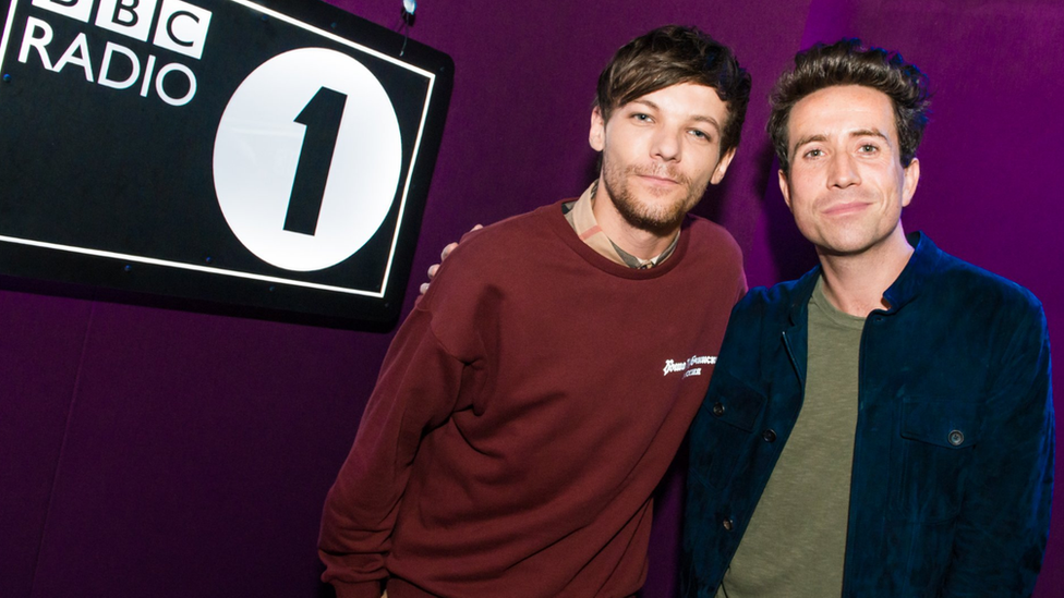 Louis with Nick Grimshaw