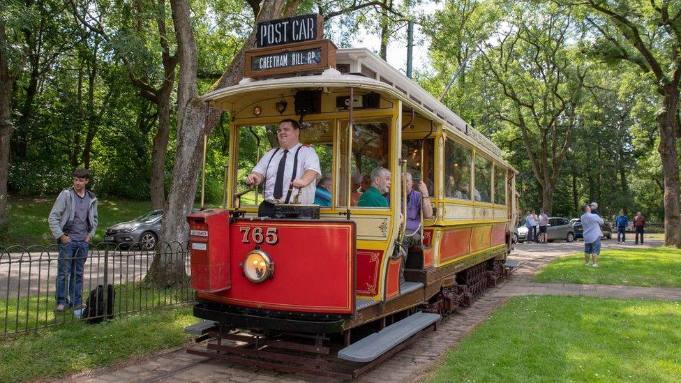 Heaton Park trams